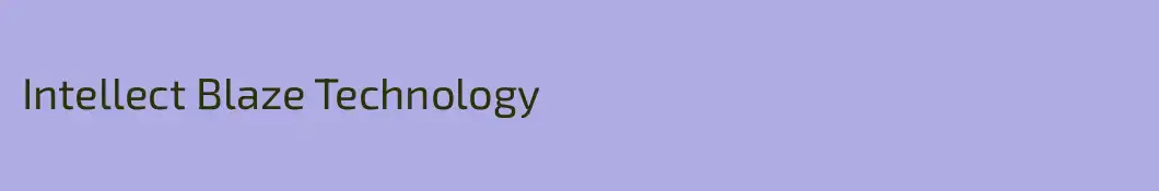 Intellect Blaze Technology